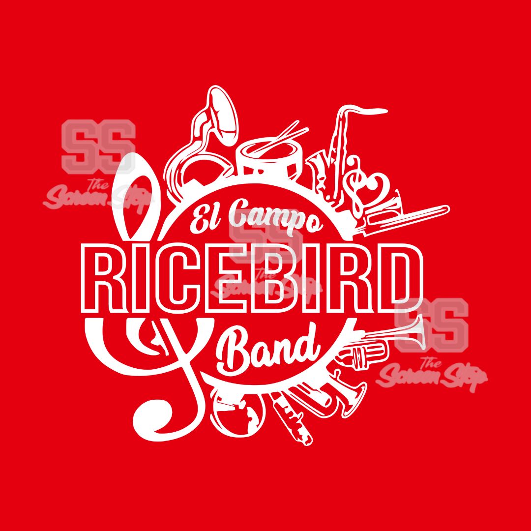EL CAMPO RICEBIRD BAND DESIGN
