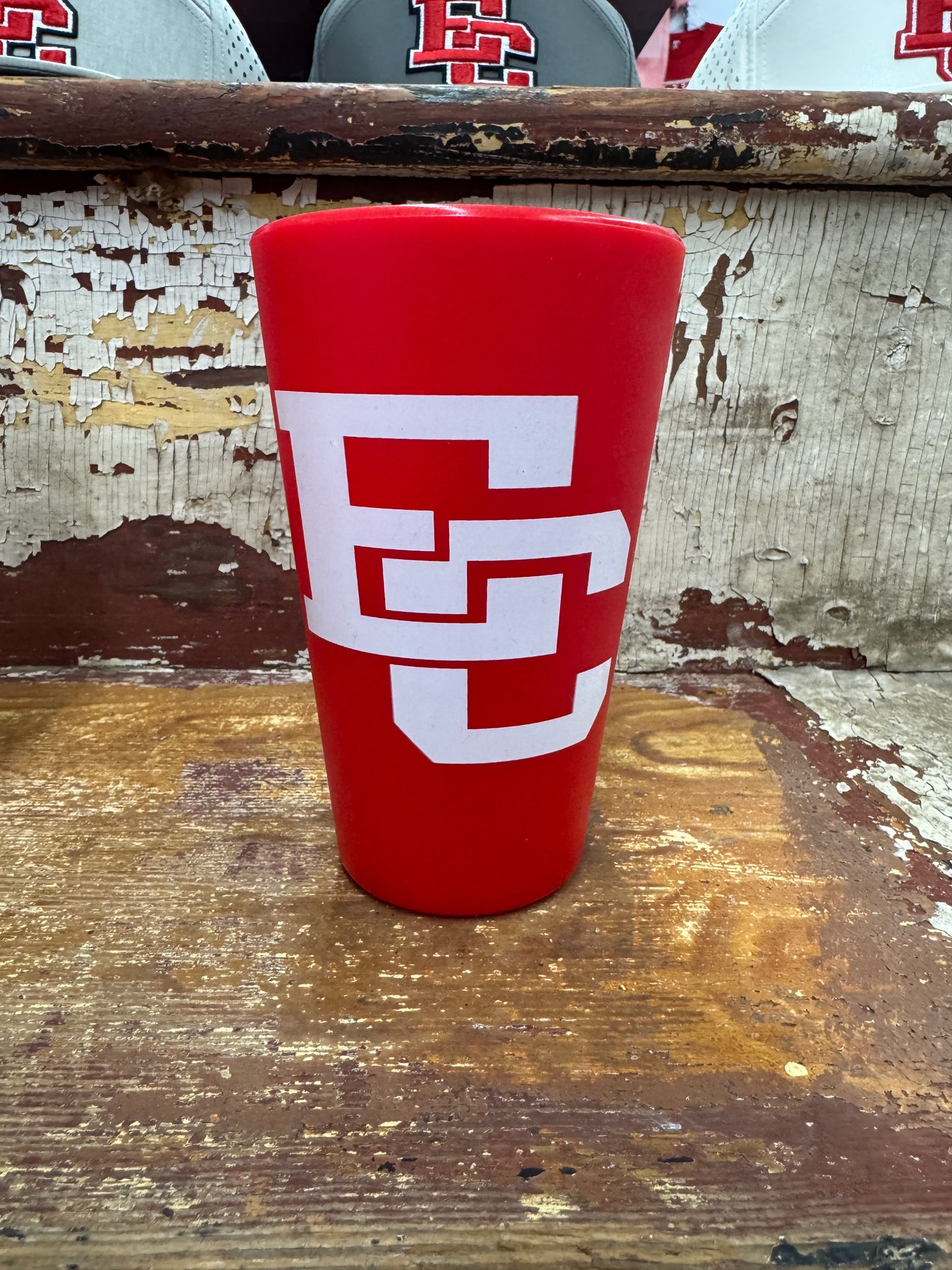 16 OZ EC SILICONE CUP (RED)