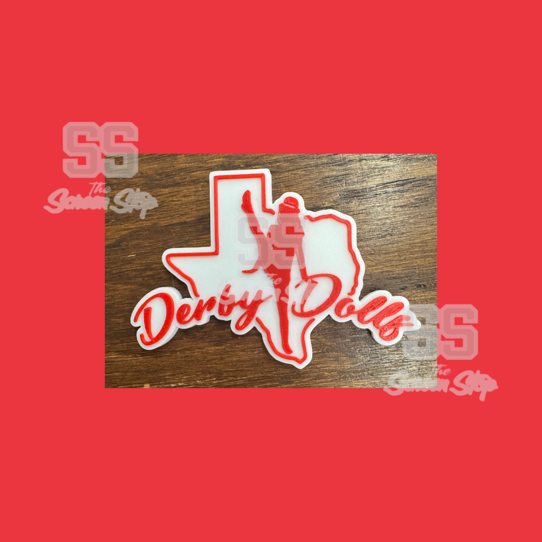 TEXAS DERBY DOLL MAGNET