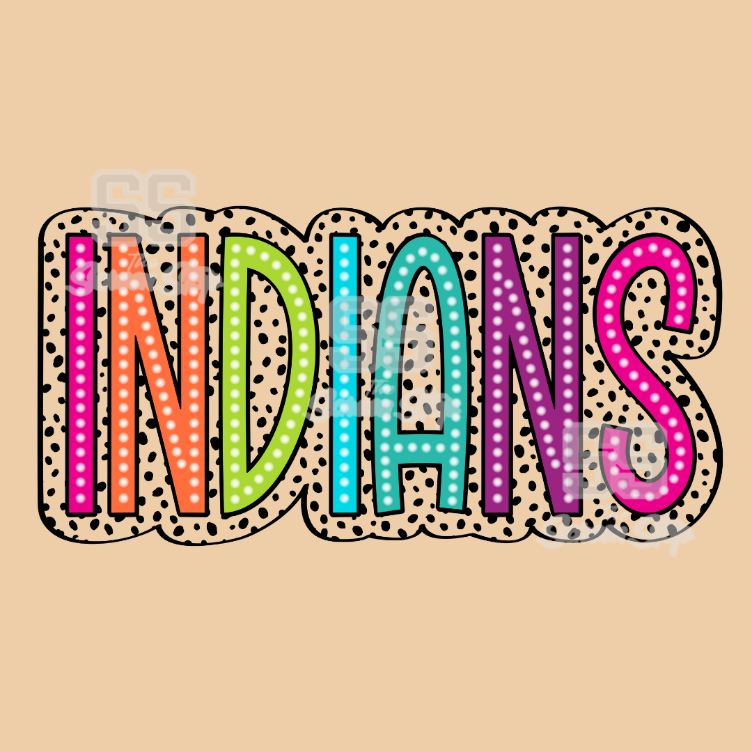 COLORFUL INDIANS