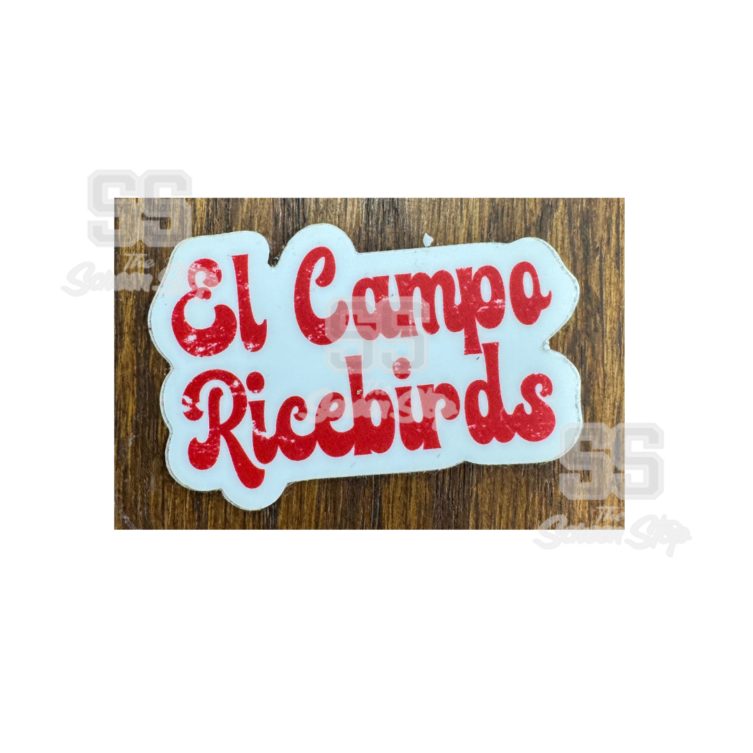 EL CAMPO RICEBIRDS MINI STICKER