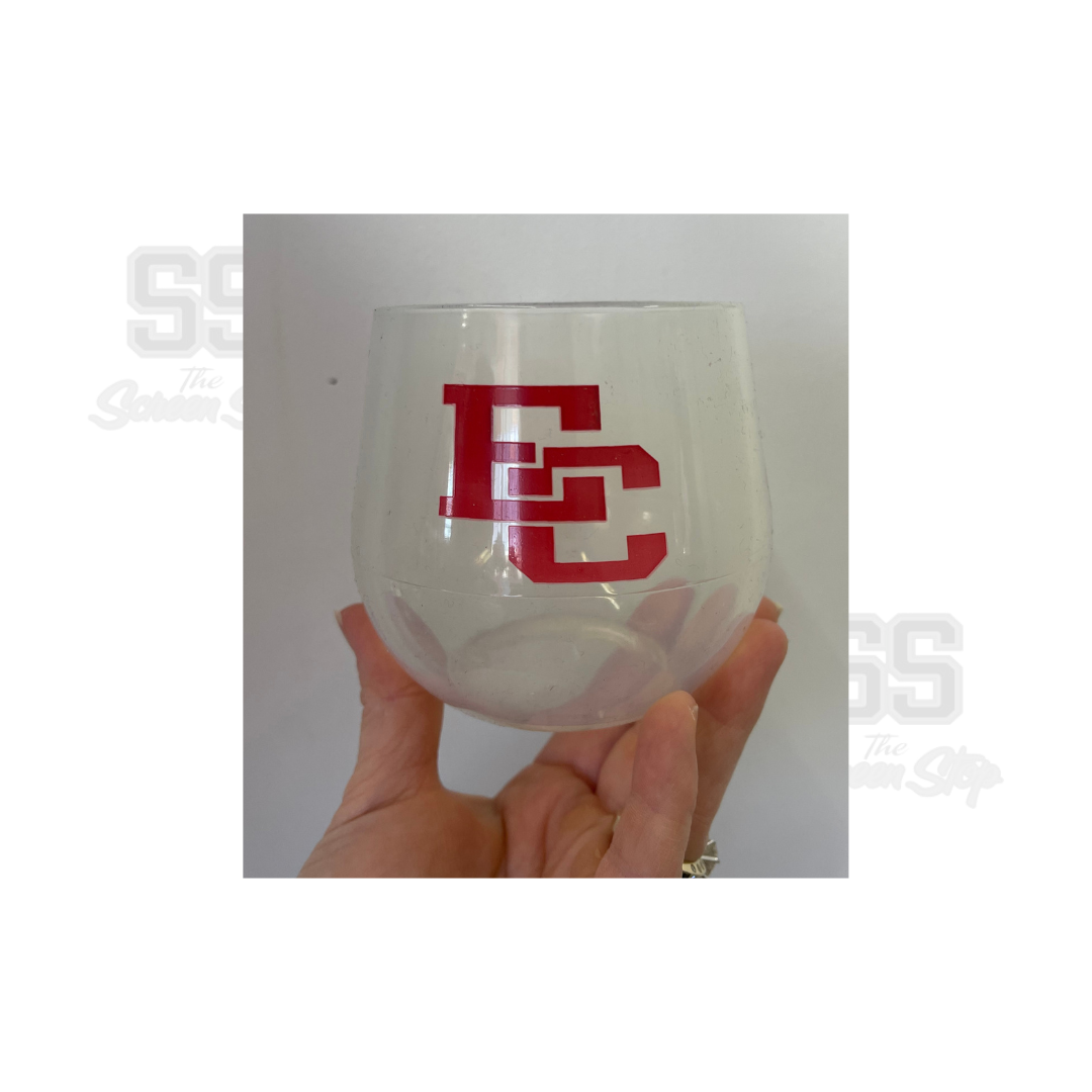 EC CLEAR WINE GLASS