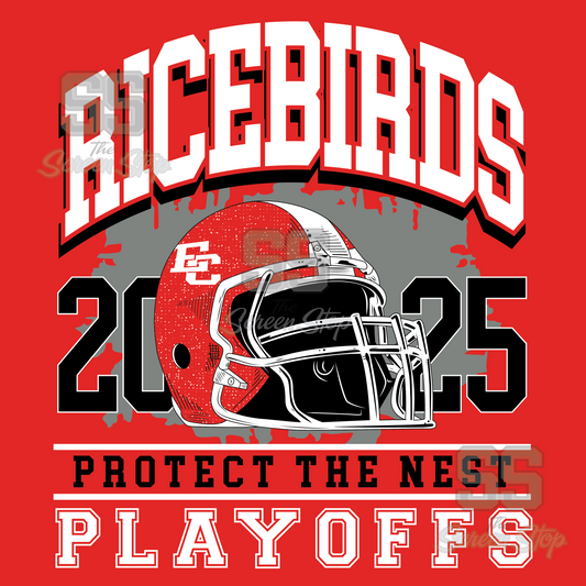 2025 RICEBIRD PLAYOFF SHIRT