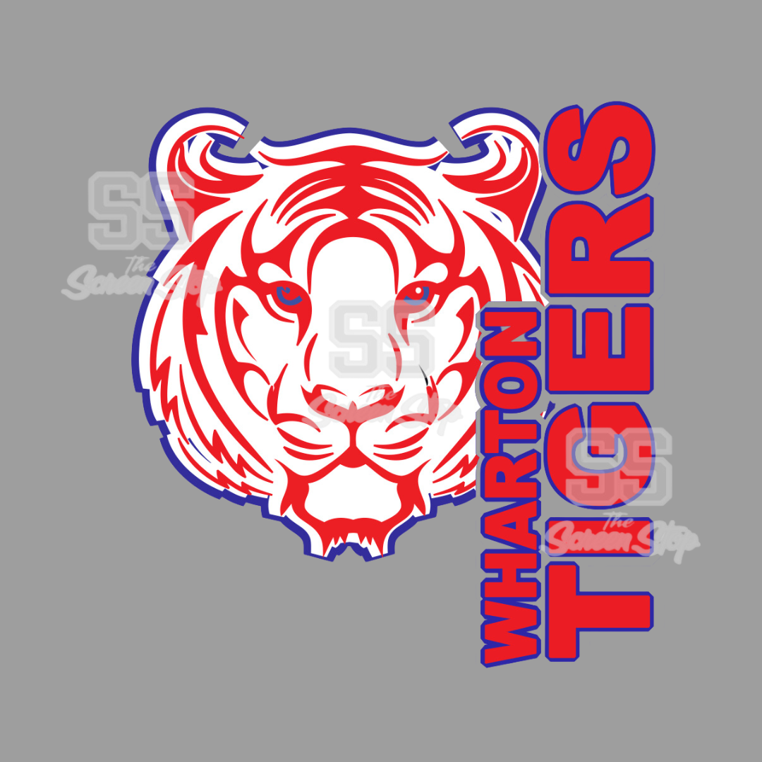 WHARTON TIGERS DESIGN 1