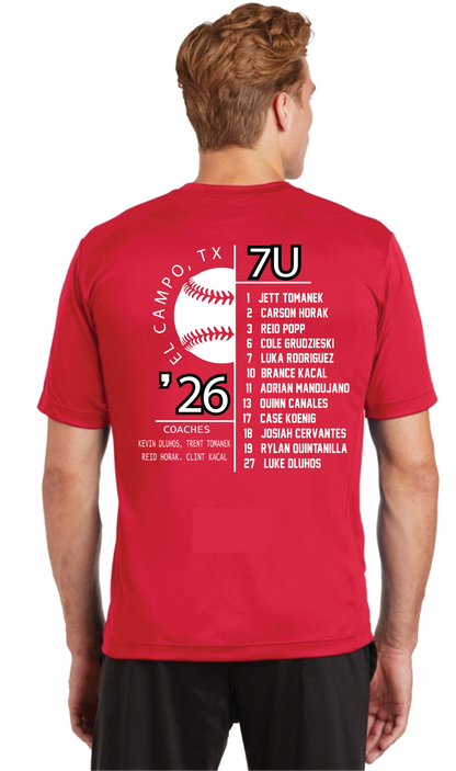 7U All Stars Fan Shirt
