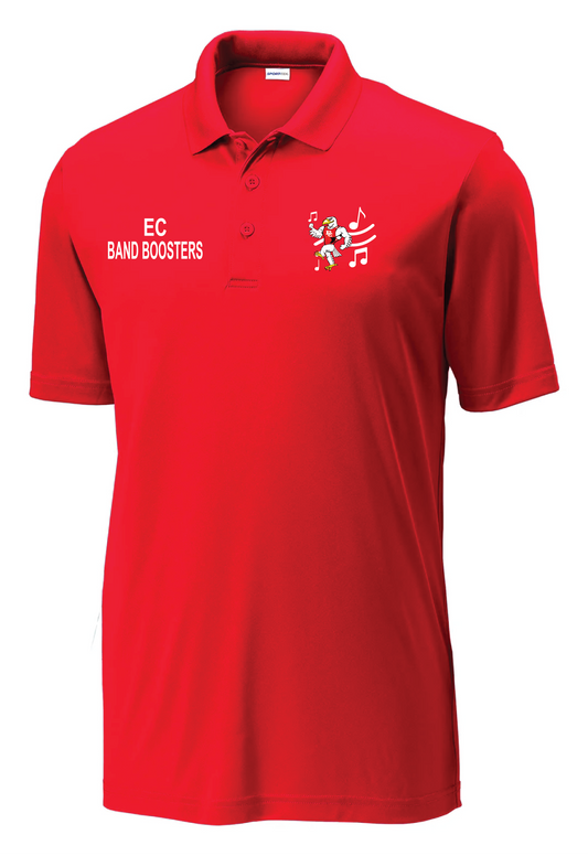 EC Band Booster Red Drifit Polo