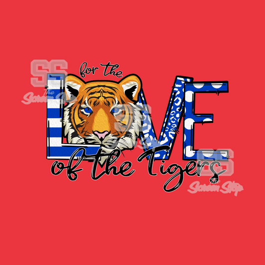 FOR THE LOVE OF TIGERS