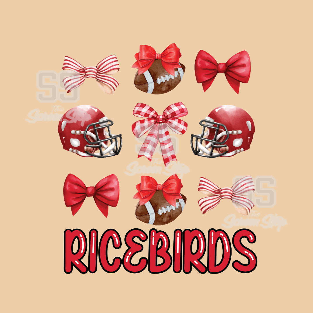 RICEBIRD FOOTBALL BOWS