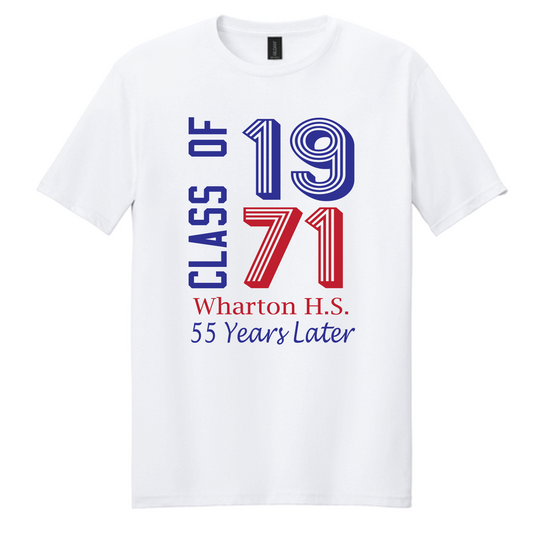 Wharton HS 55th Anniversary Shirt