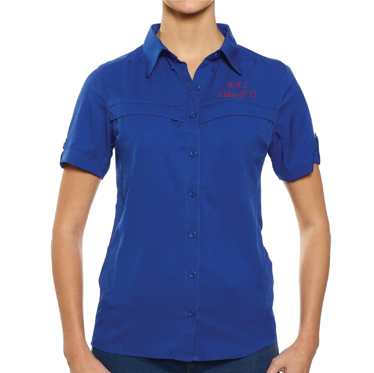 Wharton HS Class of '71 Fishing Shirt