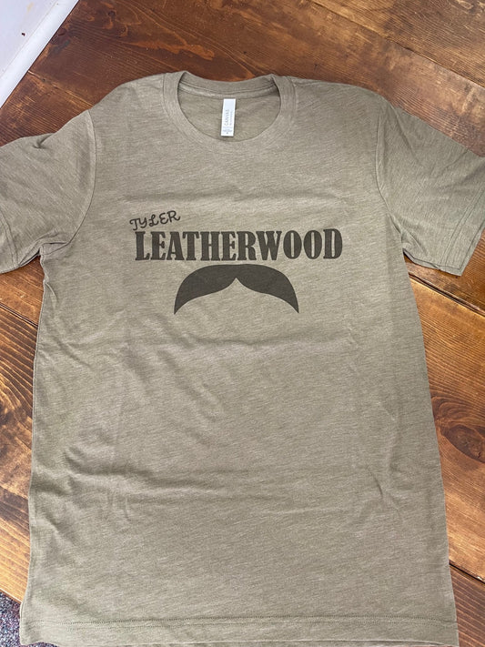 TYLER LEATHERWOOD ARMY GREEN SHIRT