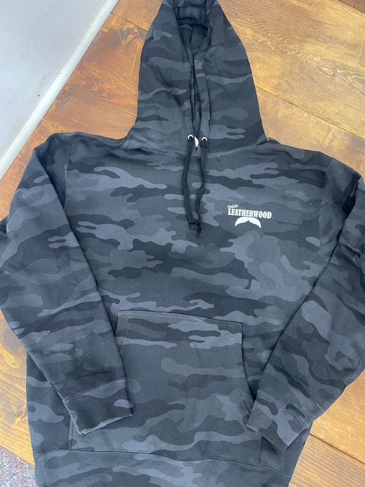 TYLER LEATHERWOOD BLACK CAMO HOODIE