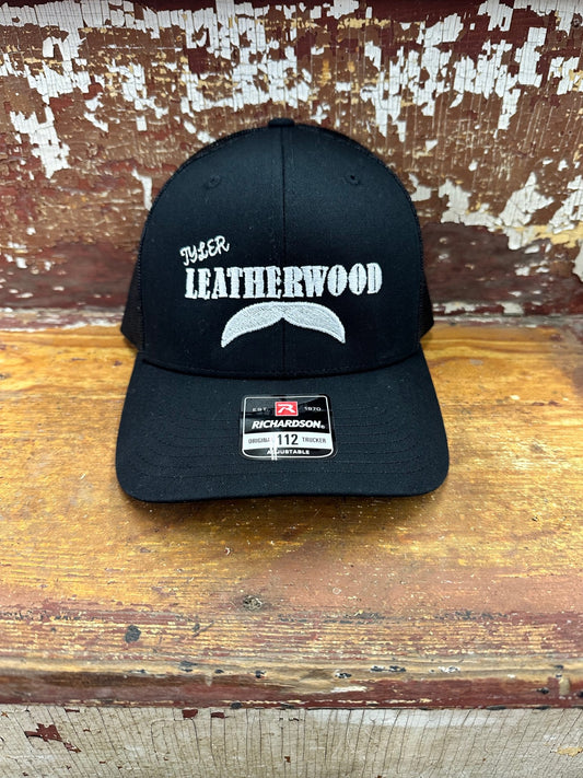 TYLER LEATHERWOOD BLACK HAT